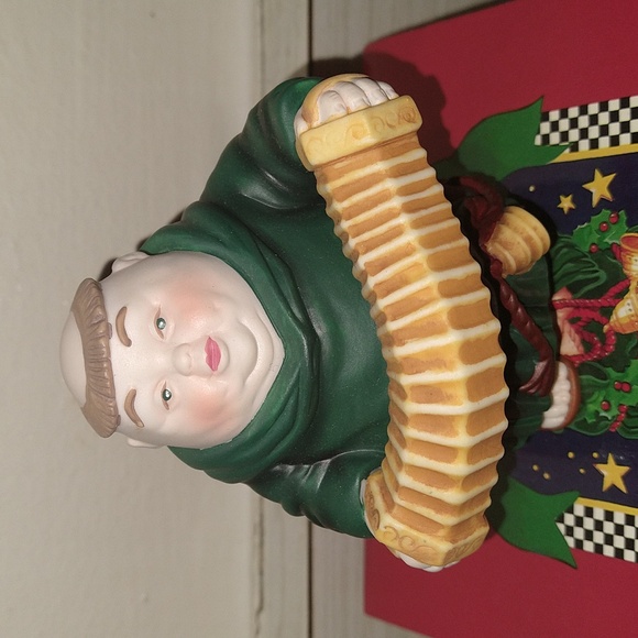 Vintage Department 56 Clarence The Concertinist Figurine - Picture 2 of 2